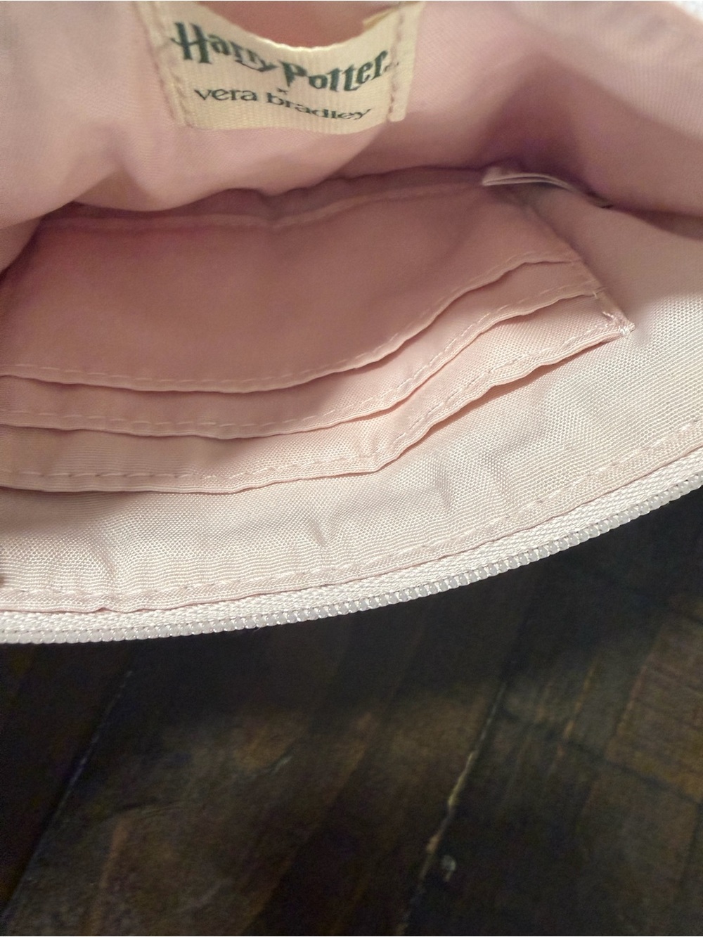 Vera Bradley Pink Quilted Wristlet - Picture 5 of 5